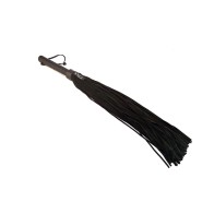 Rouge Suede Flogger with Leather Handle