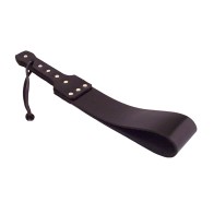 Rouge Folded Paddle in Black Leather