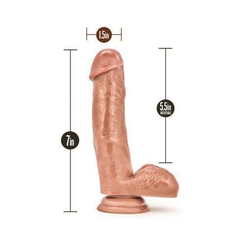 Realistic 7 in. Dildo with Balls - Loverboy