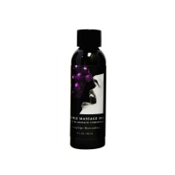 Earthly Body Edible Grape Massage Oil