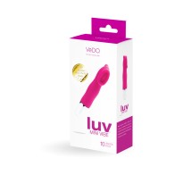 VeDO Luv Mini Vibe Hot In Bed - Clitoral Stimulator