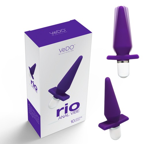 VeDO Rio Vibrador Anal Indigo