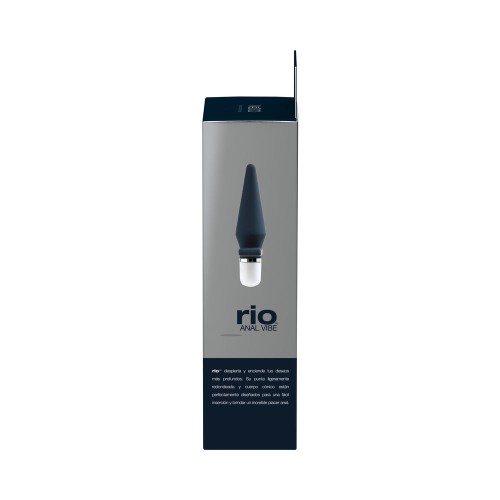 VeDO Rio Vibra Anal Just Black - Placer Inigualable