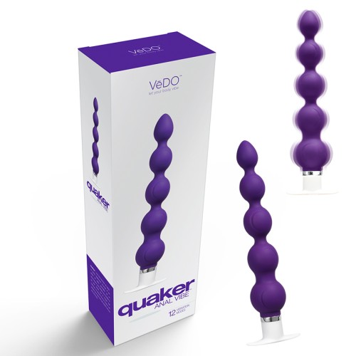 Vibrador Anal VeDO Quaker Into You Índigo