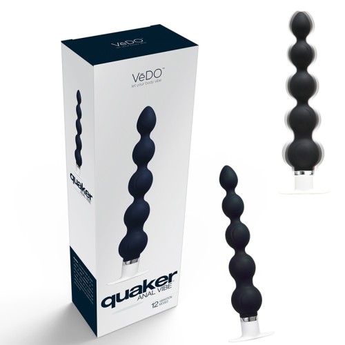 Vibrador Anal VeDO Quaker Just Black