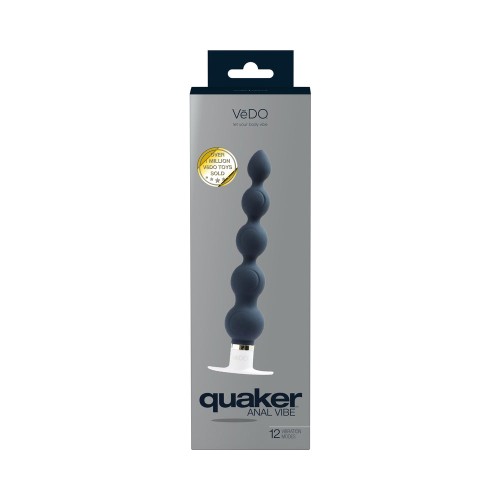 Vibrador Anal VeDO Quaker Just Black