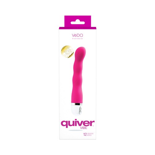 Vibrador Mini VeDO Quiver Hot In Bed Rosa