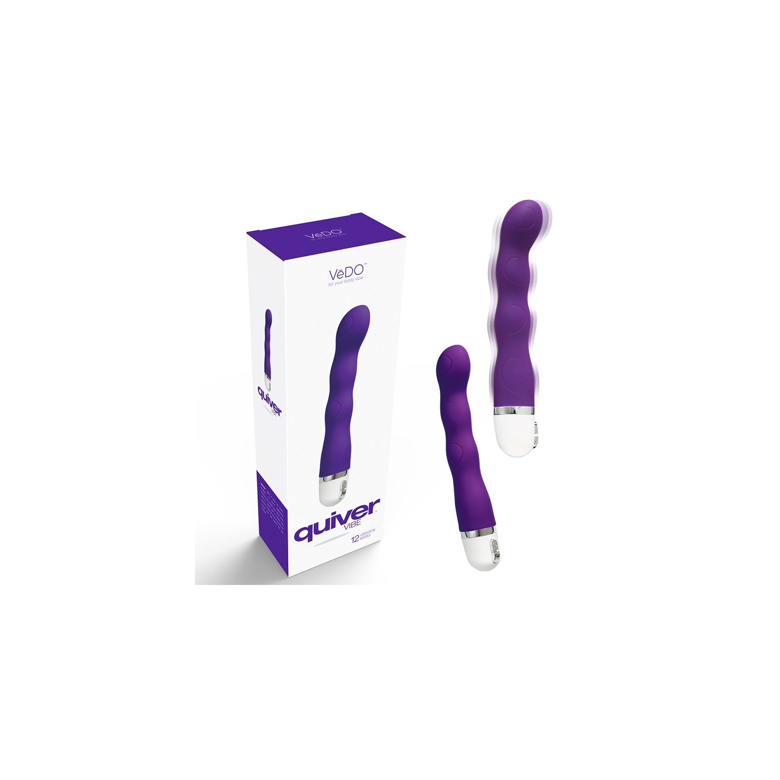 VeDO Quiver Mini Vibe Into You - Perfect G-Spot & P-Spot Pleasure