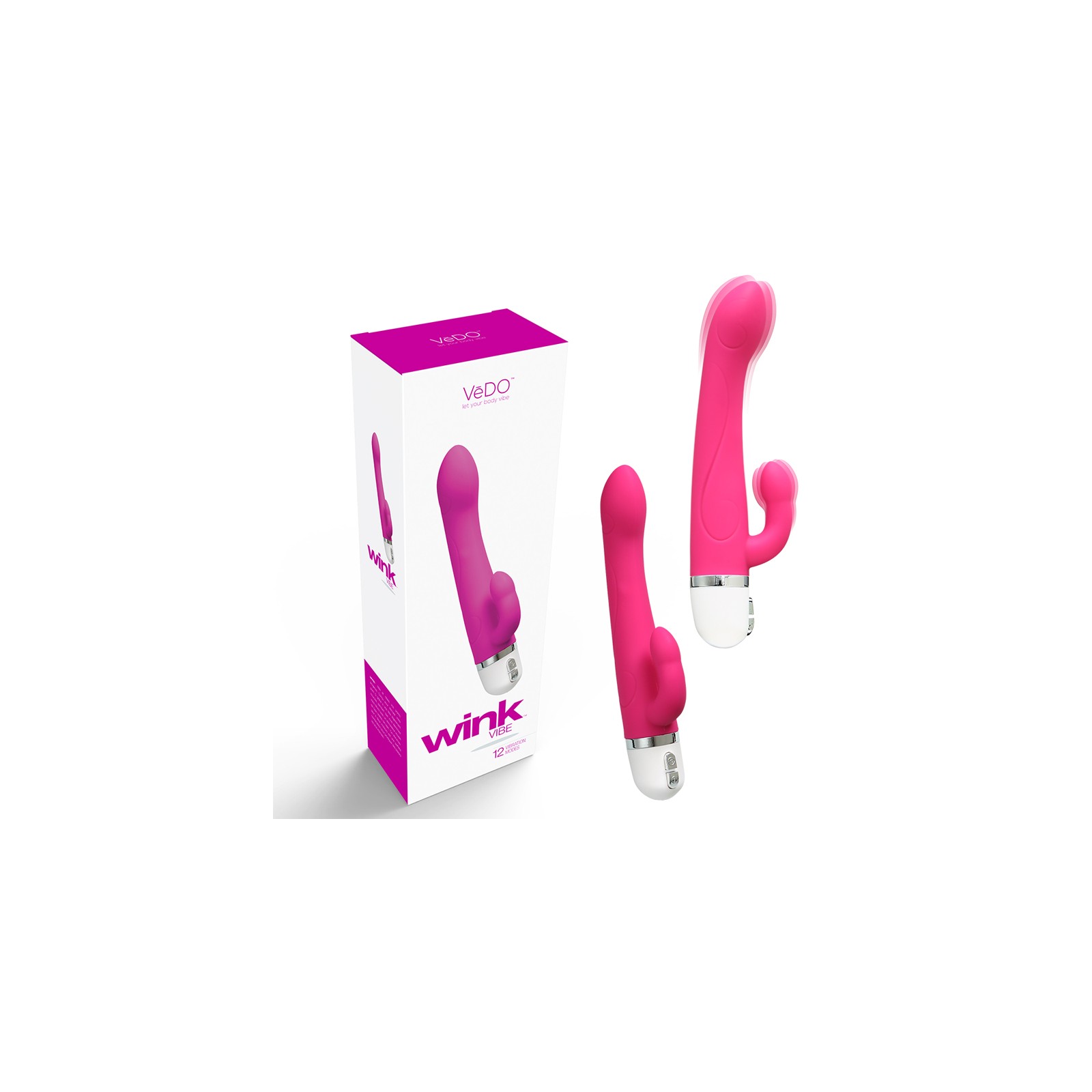 VeDO Wink Mini Vibe - Estimulación del Punto G y Clítoris