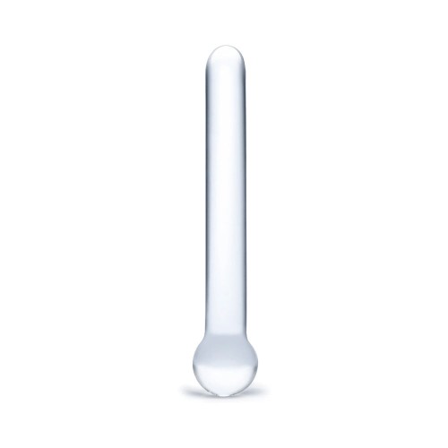 Dildo Recto de Vidrio de 7 in.