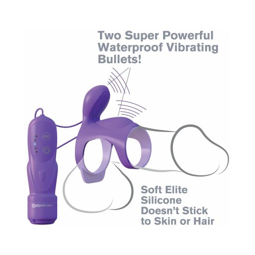 Pipedream C-Ringz Vibrating Couples Cock Sheath for Pleasure