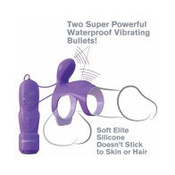 Cubierta Vibradora Pipedream C-Ringz para Placer en Pareja