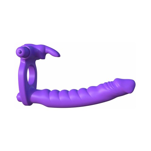 Pipedream Fantasy C-Ringz Double Penetrator Cockring - Ultimate Stimulation