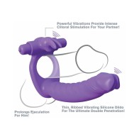 Pipedream Fantasy C-Ringz Double Penetrator Cockring - Ultimate Stimulation