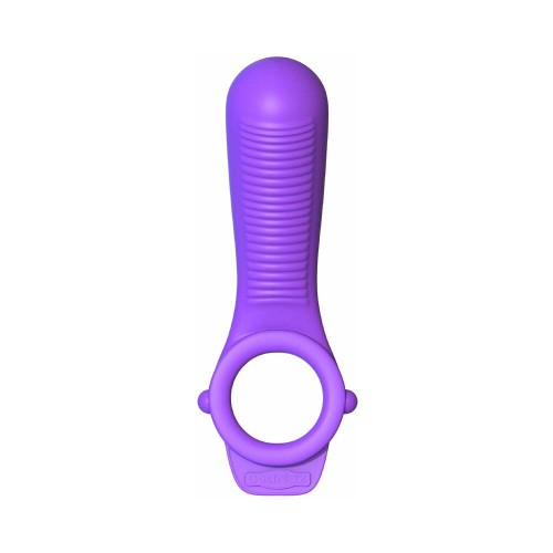 C-Ringz Pipedream Fantasy Anillo de Control Remoto Vibrante Ride N Glide Morado