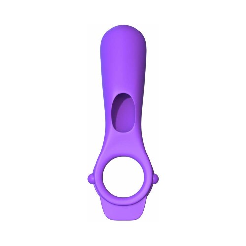 C-Ringz Pipedream Fantasy Anillo de Control Remoto Vibrante Ride N Glide Morado