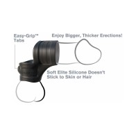 Mr. Big Cock Ring & Ball Stretcher Silicone Sling