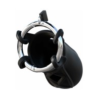 Pipedream Fantasy C-Ringz Extreme Silicone Cock Blocker - Locking Chastity Cage