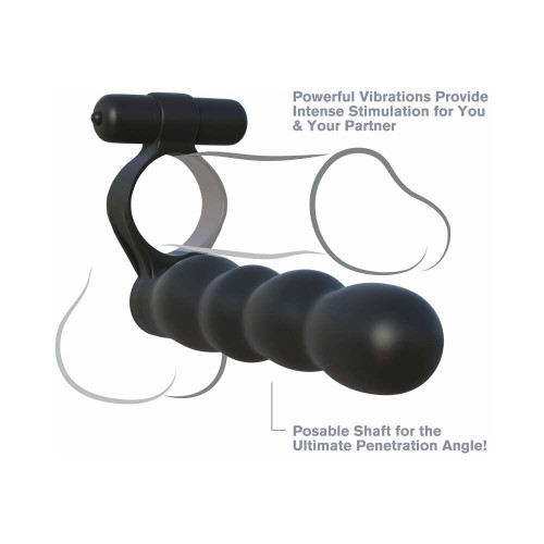 Pipedream Fantasy C-Ringz Posable Partner Vibrating Cockring