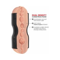 PDX Tight Grip Dual Density Masturbator - Realistic Pleasure