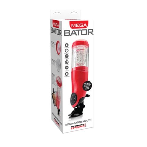 Masturbador Recargable Mega-Bator Boca