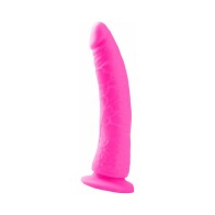 Pipedream Neon Slim Realistic Dildo with Suction Cup for Pleasure