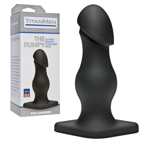 Titanmen The Rumpy Butt Plug Black