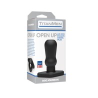 Titanmen Open Up Anal Plug Black