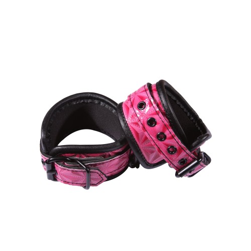 Sinful Vinyl Wrist Cuffs - Stylish Restraints