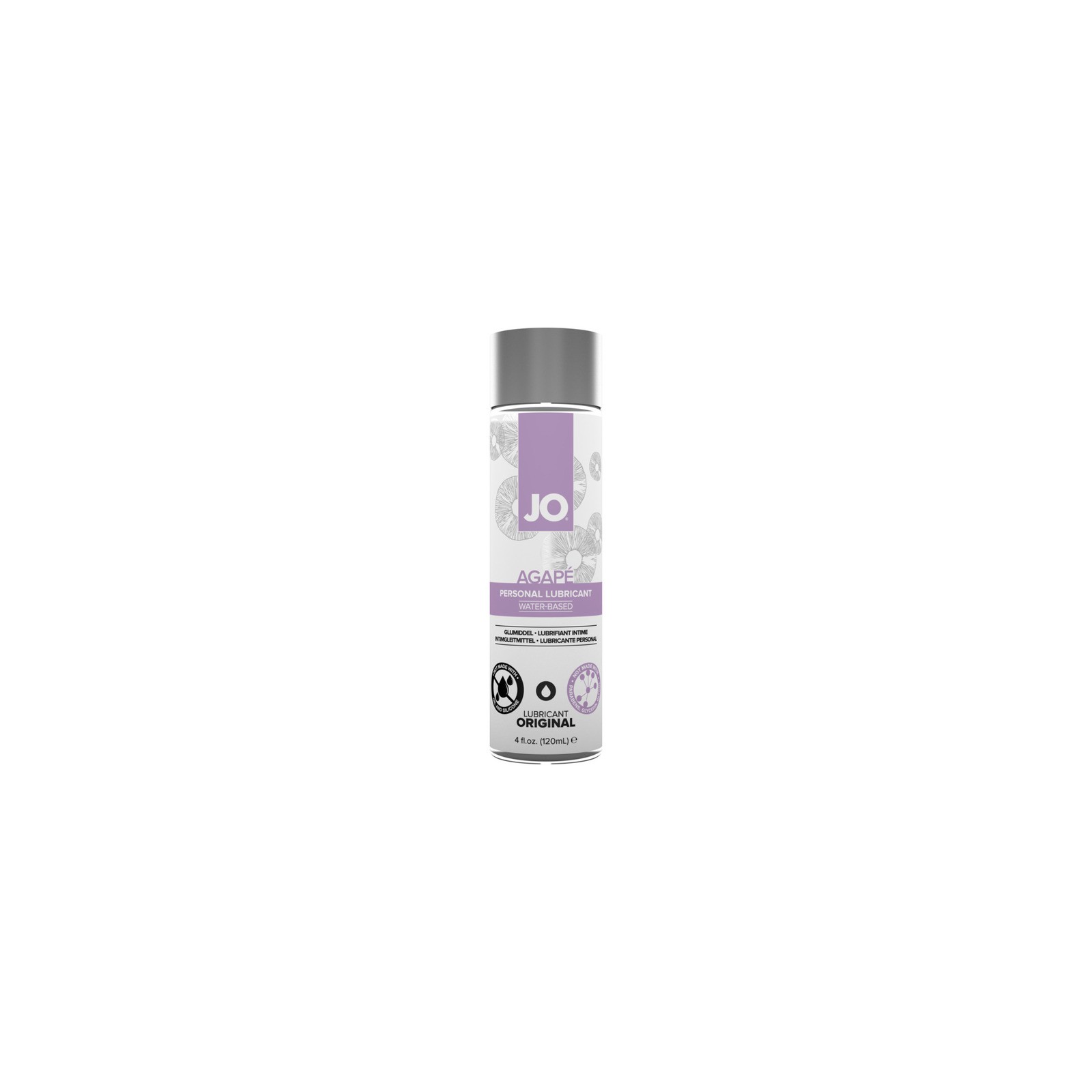 JO Agape Water-Based Lubricant 4 oz.