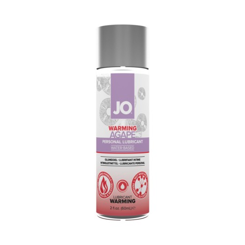 Lubricante Húmedo de Agua JO Agape 2 oz.