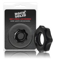 Rock Solid Gear Black C Ring for Enhanced Pleasure