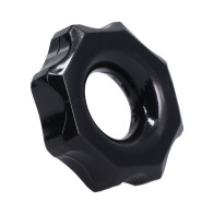 Rock Solid Gear Black C Ring for Enhanced Pleasure