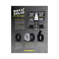 Rock Solid Gear Black C Ring for Enhanced Pleasure