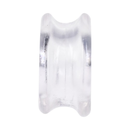 Anillo C Convexo Transparente Rock Solid para Hombres