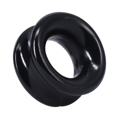 Anillo Convexo Negro Rock Solid - Ajuste Ceñido