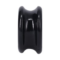 Anillo Convexo Negro Rock Solid - Ajuste Ceñido