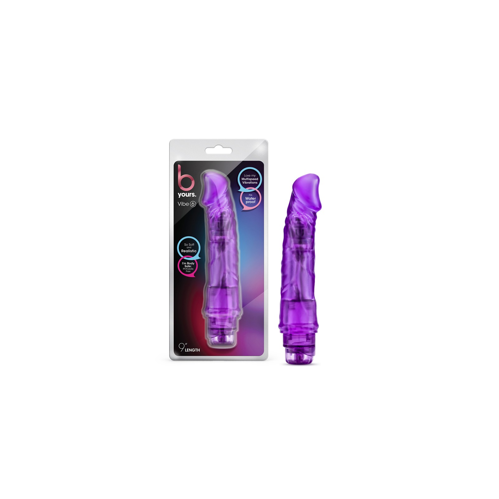 B Yours Vibe Realistic 9.25 Inch Vibrator for Ultimate Pleasure