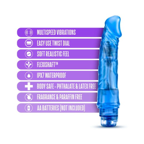 Dildo Vibrador B Yours Vibe 6 Azul