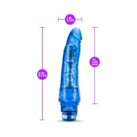 B Yours Vibe 7 Dildo Vibrante Realista Azul