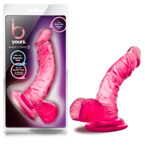 B Yours Sweet 'n Hard 6.5 in. Dildo with Balls