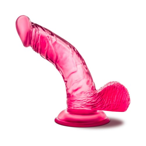 Dildo Realista B Yours de 6.5 in. con Bolas Rosa