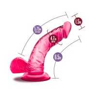 B Yours Sweet 'n Hard 6.5 in. Dildo with Balls