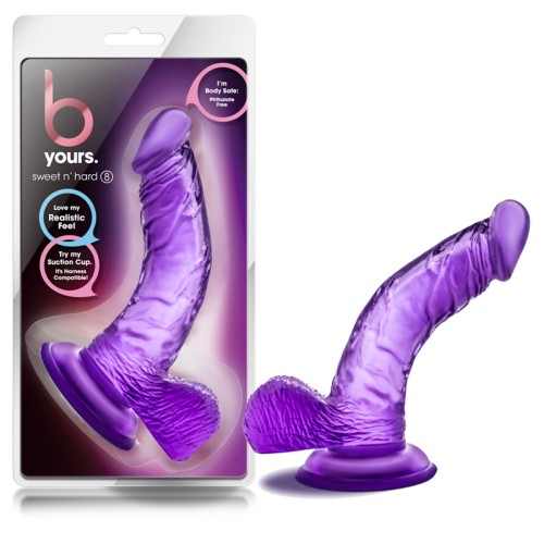 Dildo Realista Sweet 'n Hard 8 Púrpura