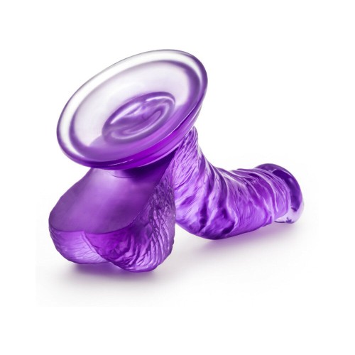 B Yours Sweet 'n Hard 8 Realistic Dildo Purple