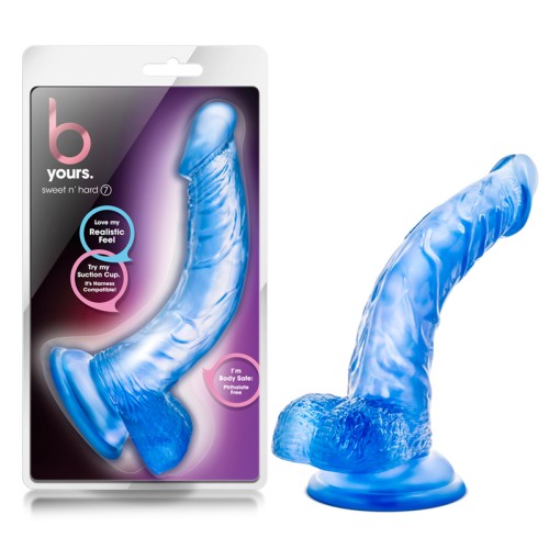 B Yours Sweet 'n Hard 7 Realistic Dildo with Balls