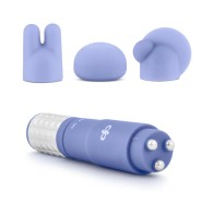 Rose Revitalize Massage Kit with Mini Vibrator and Silicone Attachments