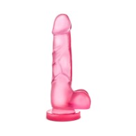 B Yours Sweet 'n Hard Dildo Realista de 7 Pulgadas con Testículos Rosa