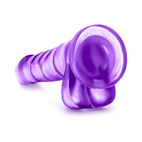 B Yours Sweet 'n Hard 4 Realistic Dildo Purple