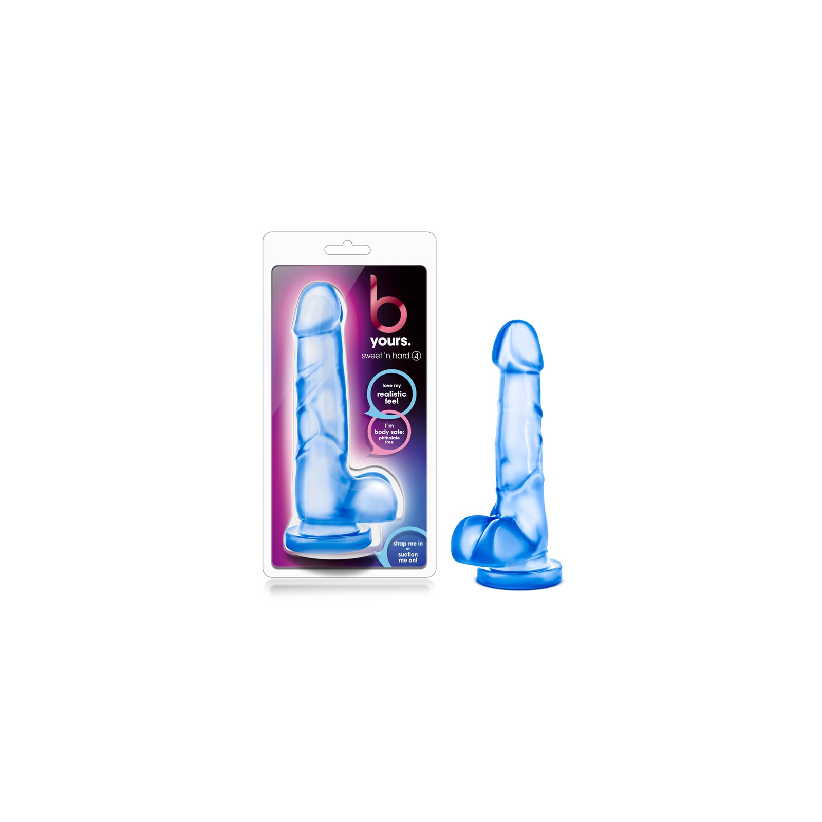 Dildo Realista B Yours Sweet 'n Hard con Ventosa